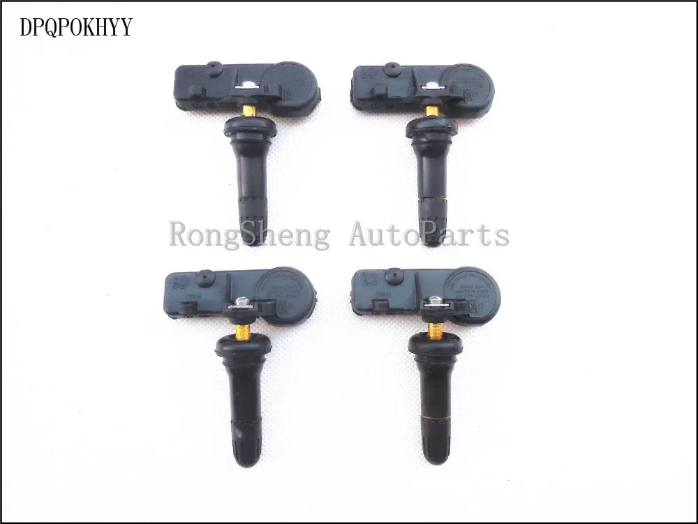 

DPQPOKHYY 4PCS Tire Pressure Sensor TPMS For Hyundai Velostar Kia 52933-2V100 433MHz Genuine