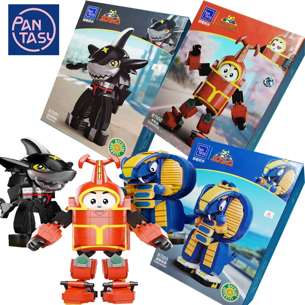 

Новые оригинальные конструкторы PANTASY B-Robo Kabutack Cobrander Sharkler: классические сборные модели кукол, игрушки для настольного декора, подарки