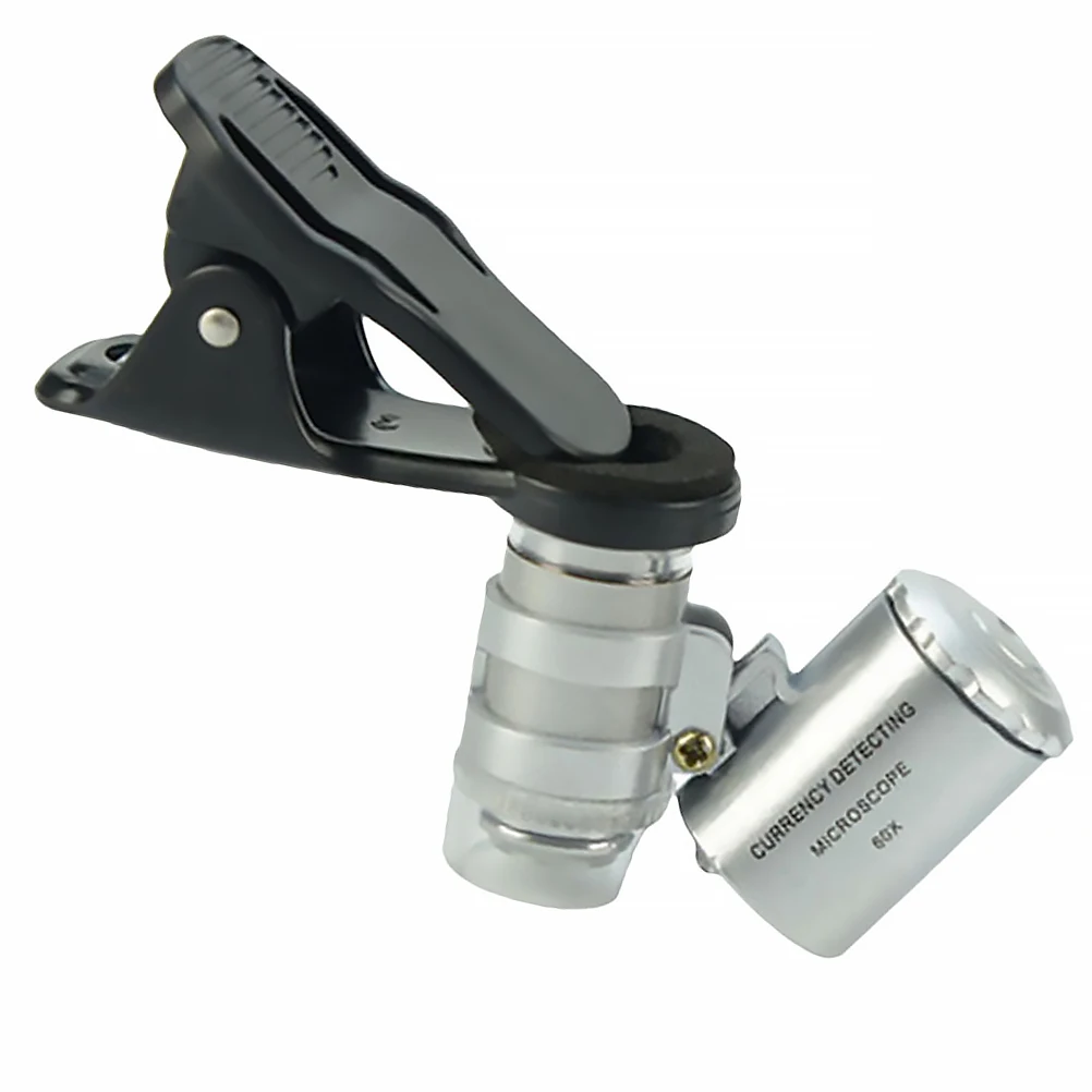 

Mobile Phone Microscope Magnifier Jewelers Loupe Currency Coin Universal Handheld for Jewelry Camera