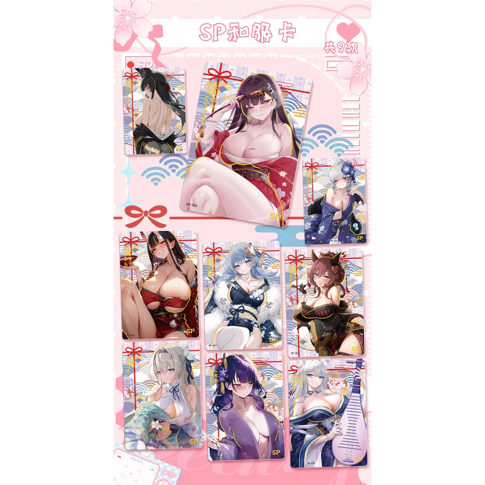 أحدث Senpai Goddess Haven 6 بطاقات آلهة قصة أنيمي فتاة حفلة ملابس السباحة بيكيني عيد الداعم صندوق Doujin لعبة الهوايات الهدايا