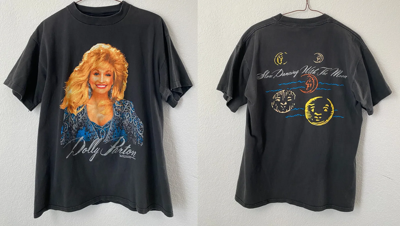 2 sides Dolly Parton Slow Dancing With The Moon Shirt Unisex S-5XL KE034