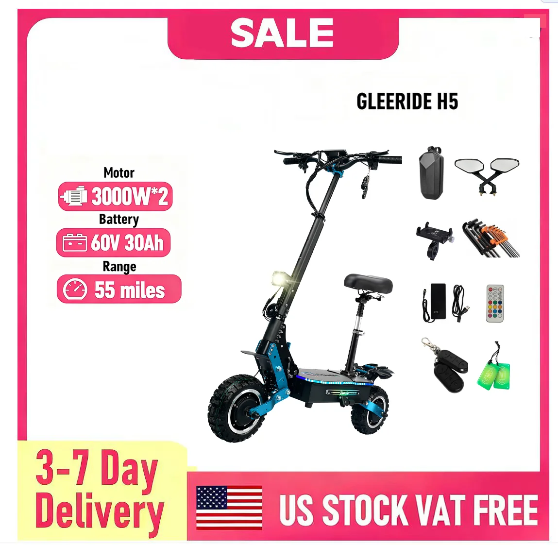 Gleeride H5 11" Off… - image