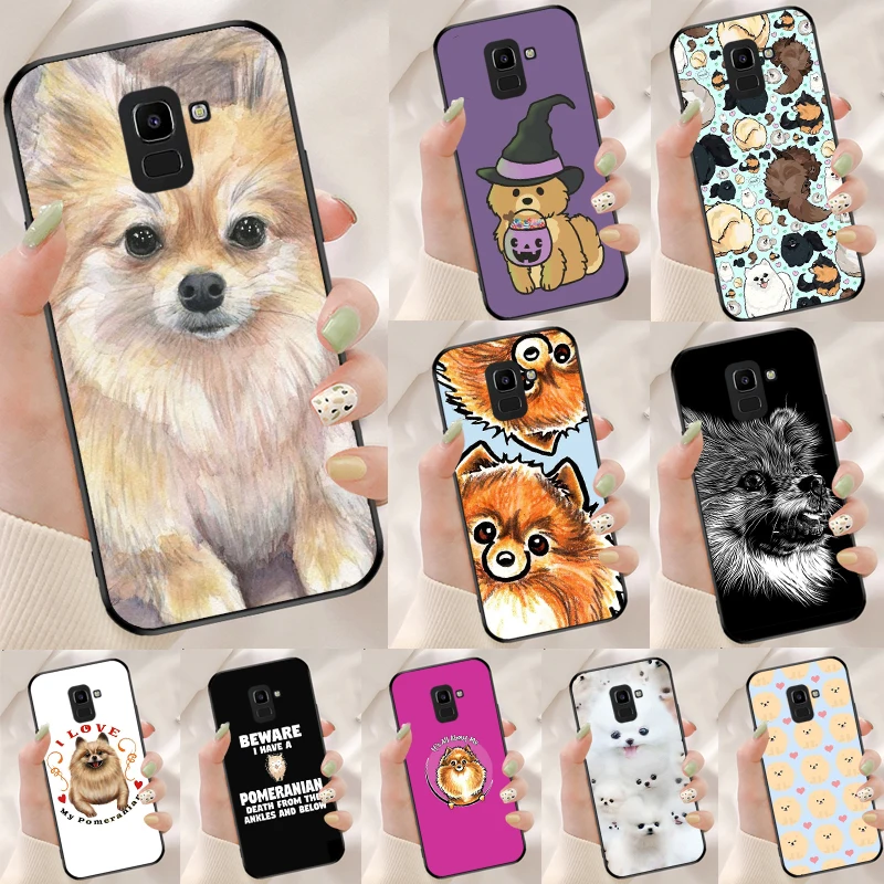 Pomeranian Watercolor Dog For Samsung Galaxy M14 M34 M54 M20 M06 M16 M12 M13 M15 M35 M55 M33 M53 M21 M31 M32 M52 Case
