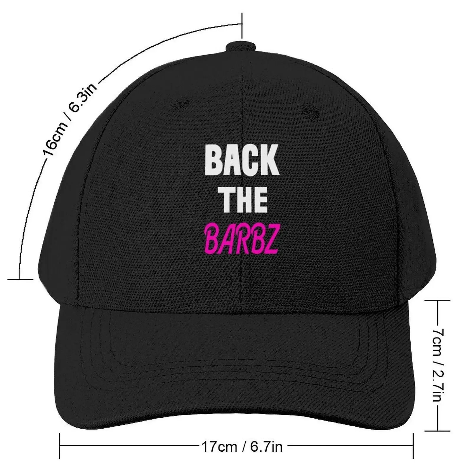 Back The Barbs Baseball Cap Rugby Fishing cap Mens Caps Women's