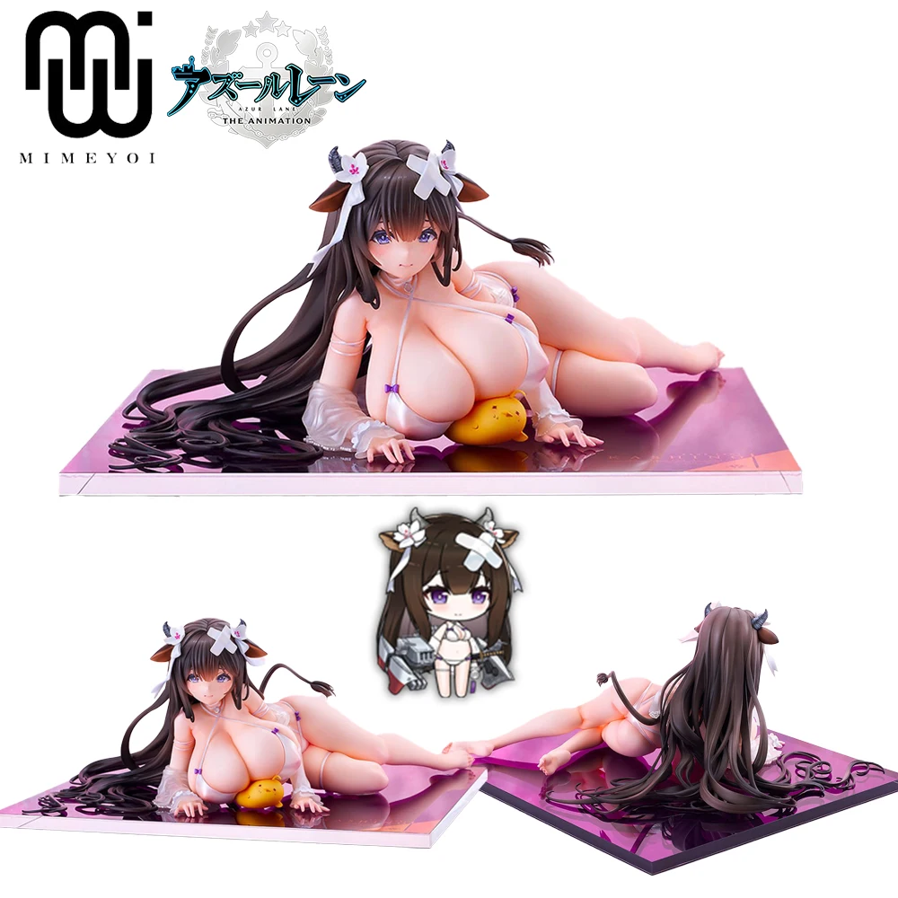 Pre Sale Original Mimeyoi Azur Lane Kashino Hot Springs Relaxation Super Bigger Anime Waifu Cow Girls Figures Model Toys