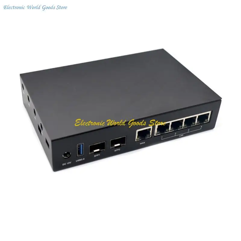 

A3PD Metal Case Aluminum Enclosure with 6 Heat Sinks for Banana BPI-R3 Board