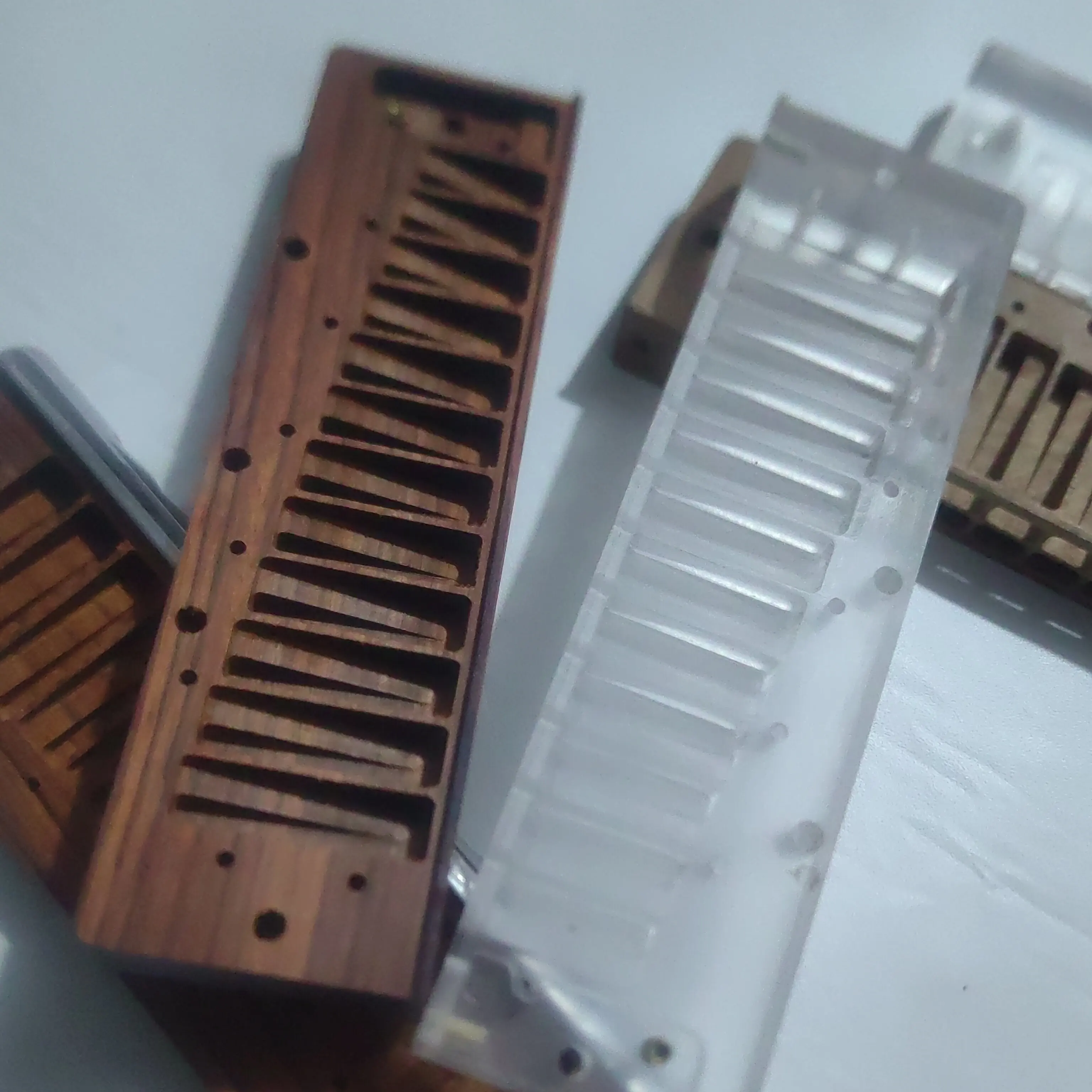 12 Hole Chromatic Harmonica Custom Comb Upgrade Component Professional Player DIY Modification Part for SCX 48