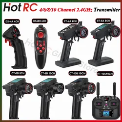 Hotrc DS600 CT-6A CT-8B CT-10B HT-10A 4/6/8/10CH Transmitter Remote Control 4/6/8/10 Channel Receiver for RC Car Boat Ship Tank