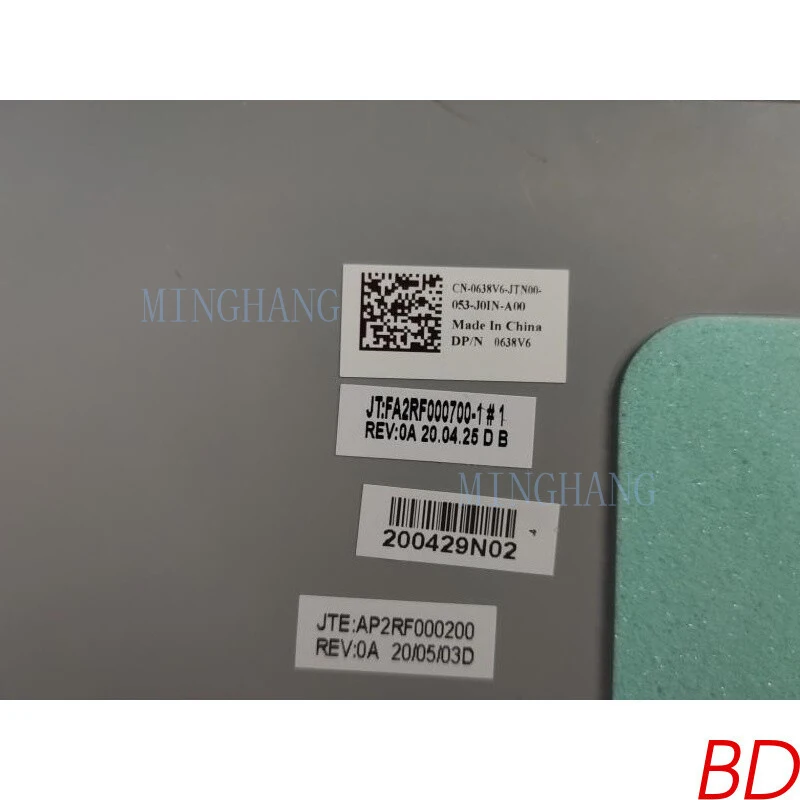 M   For Dell Inspiron 14 5000 5493 LCD Back Cover Top Lid A Shell 0638V6 638V6