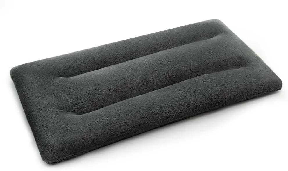 

Microwave Heating Pad 6x12 for Neck Shoulder Knee Muscles Joints Abdomen Moist Heat Pack Dark Gray