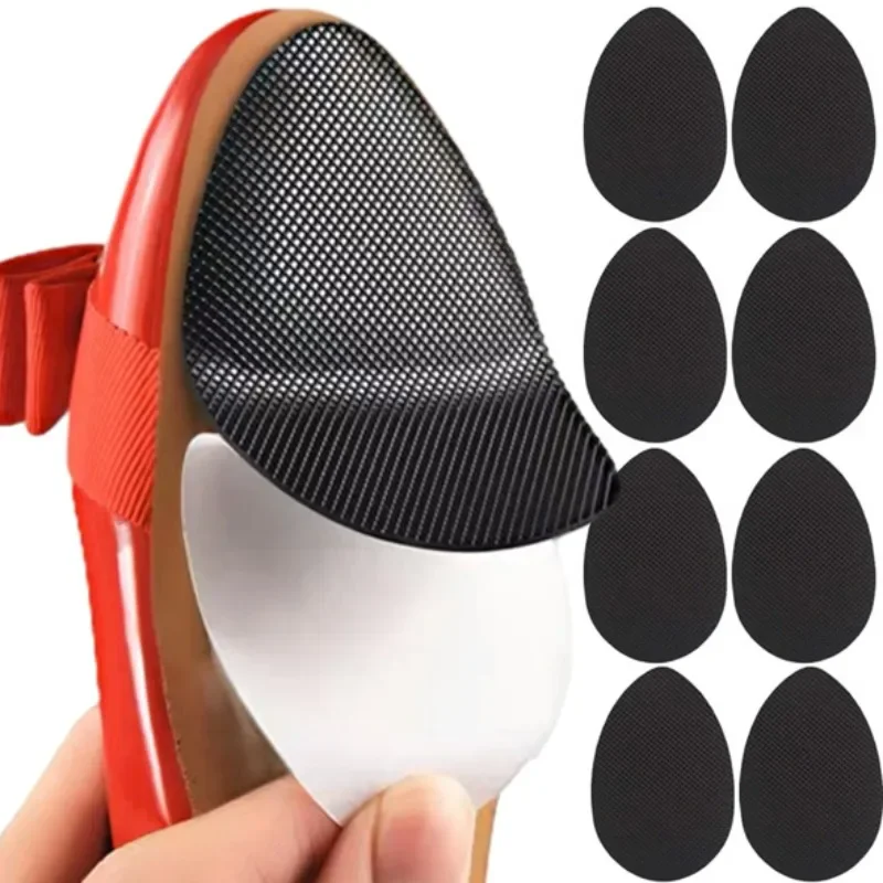 2/20Pcs Anti-Slip Heel Sole Protector Shoe No-adhesive Sticker Pads for Women Shoes Repair High Heels Sandal Outsole Shoe Care