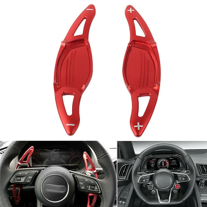 Steering Wheel Shift Paddles Car Shift Knob Car for TT Q3 R8 RS3 RS4 RS5 RS6 2016-2019