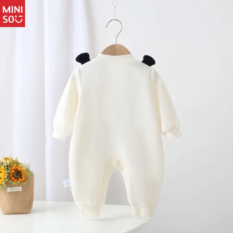 بدلة ديزني كوزي ميكي المطبوعة |   دافئ الشتاء نيسيي لحديثي الولادة |   ملابس مريحة على شكل حيوان لطيف