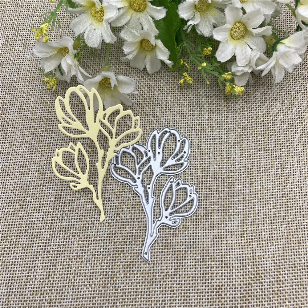 Flowers Lace background Metal Cutting Dies Stencils For DIY Scrapbooking Decorative Embossing Handcraft Template