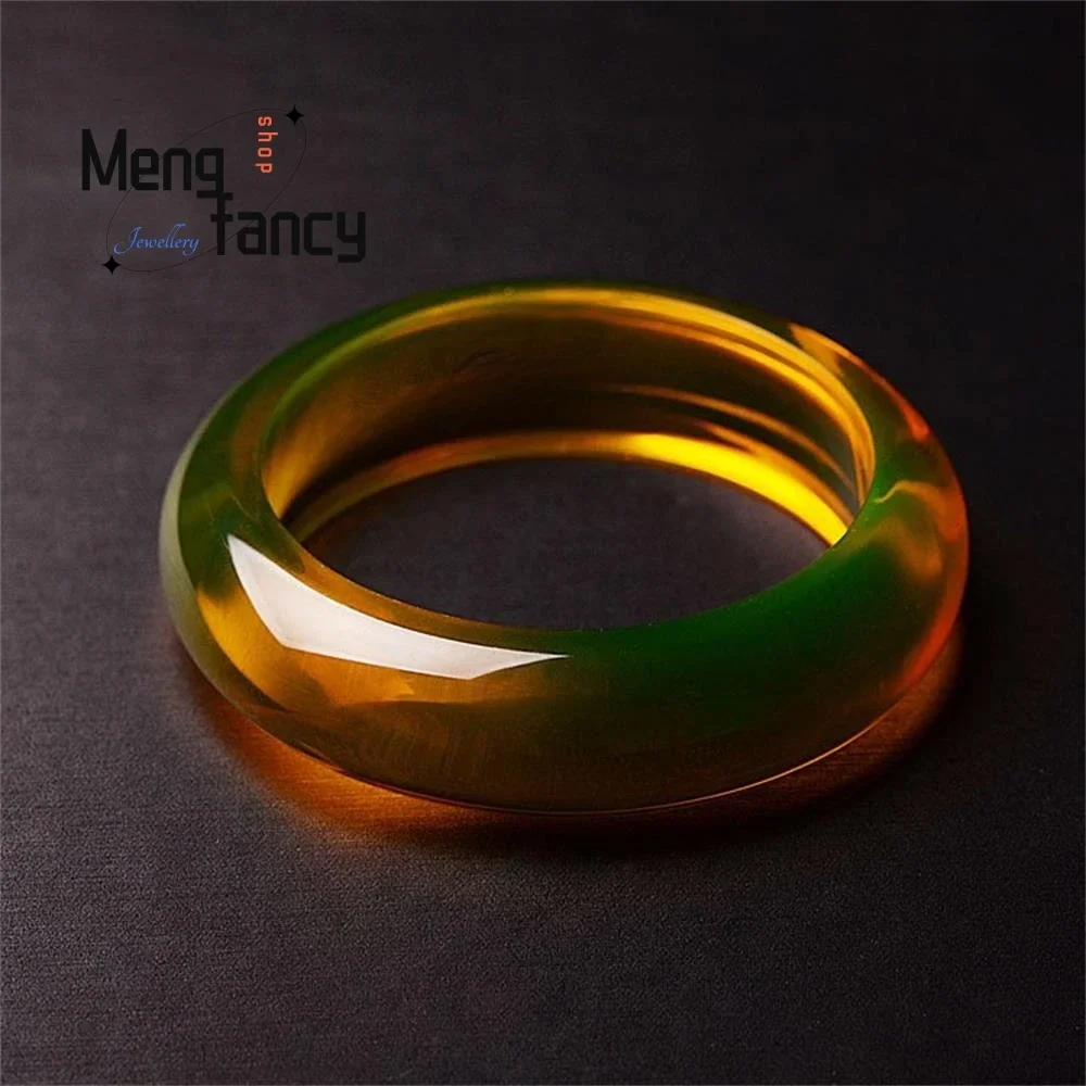 الطبيعية 5A المياه النظيفة الأزرق العنبر شمع العسل الإسورة رائعة أنيقة عالية الجودة موضة المجوهرات الفاخرة أفضل بيع هدايا العيد