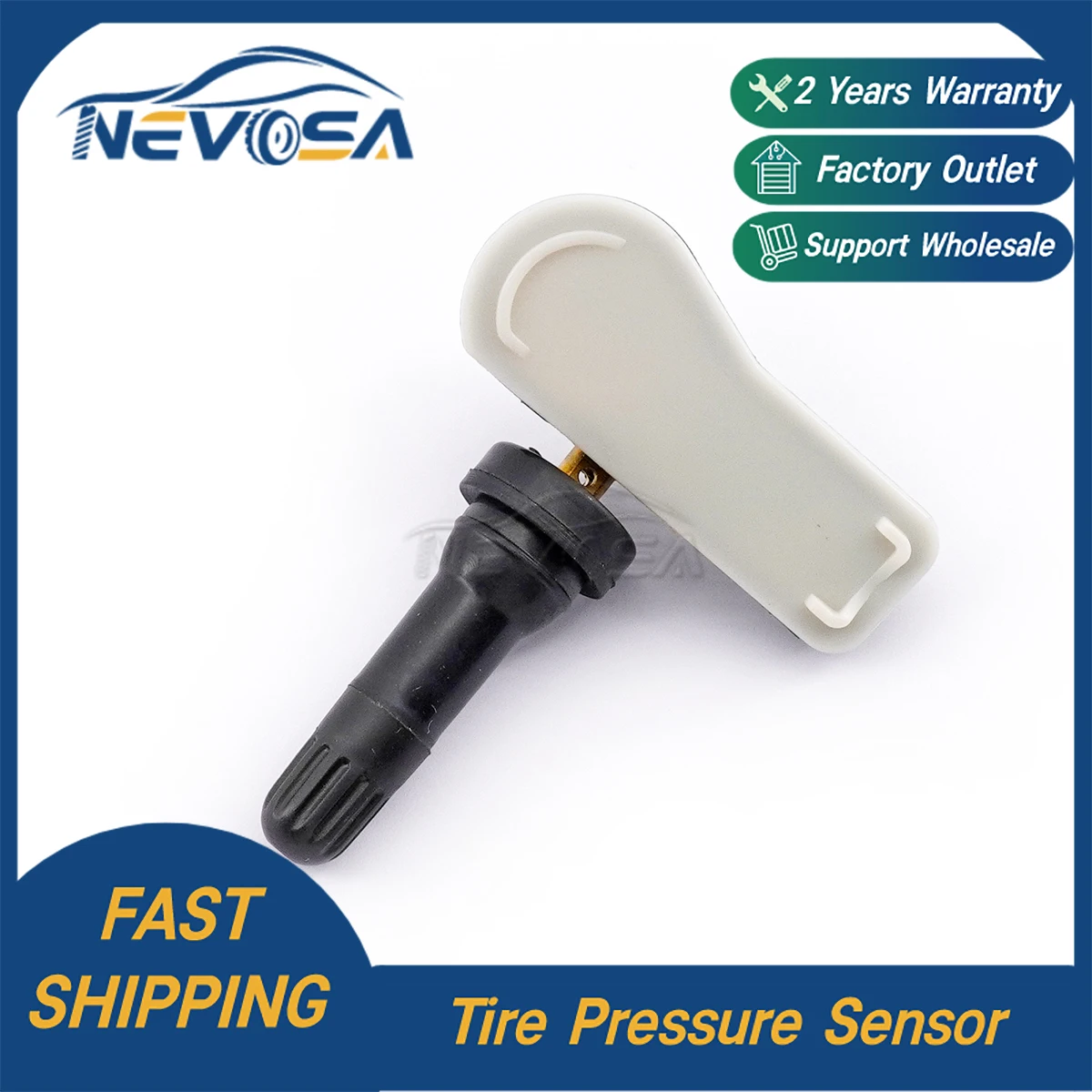 Nevosa TPMS Sensor 40700-9322R For Dacia Fiat Lada Renault Opel Smart Forfour 407009322R 407001628R 433MHZ Tire Pressure Sensor