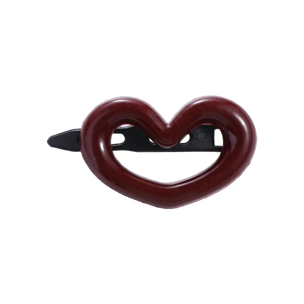 

Duckbill Clip For Women For Girl Side Clip Korean Style Hairpin Hair Accessories Love Heart Hair Clip Y2K Hair Barrettes