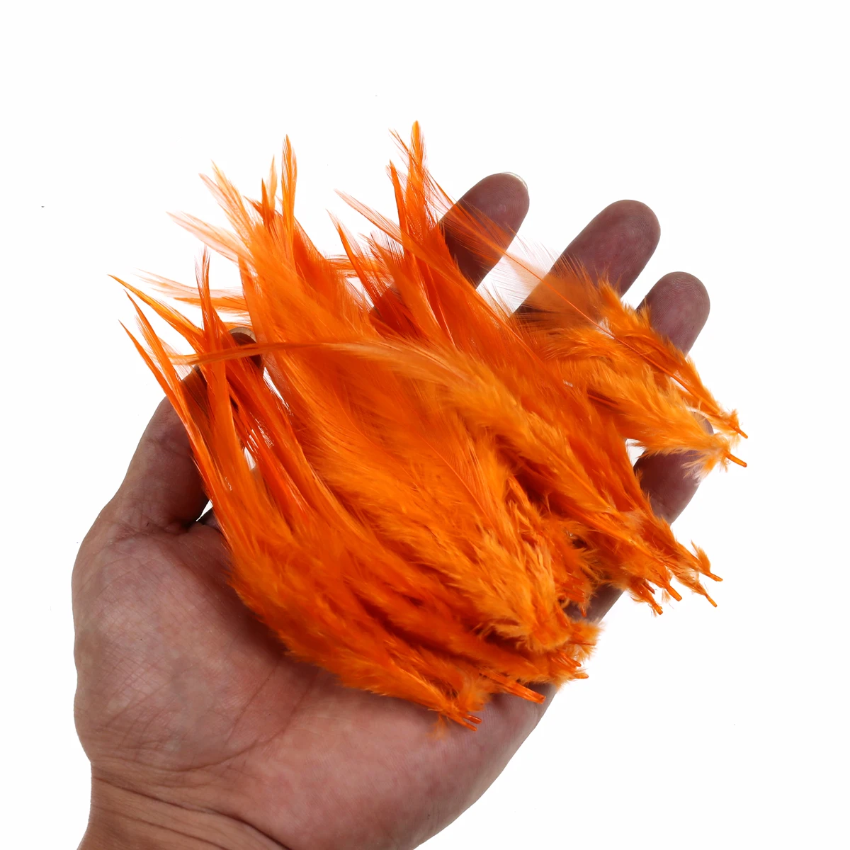 Sowder Rooster Hackle Feather Fringe Trim 8-10inch in Width for DIY