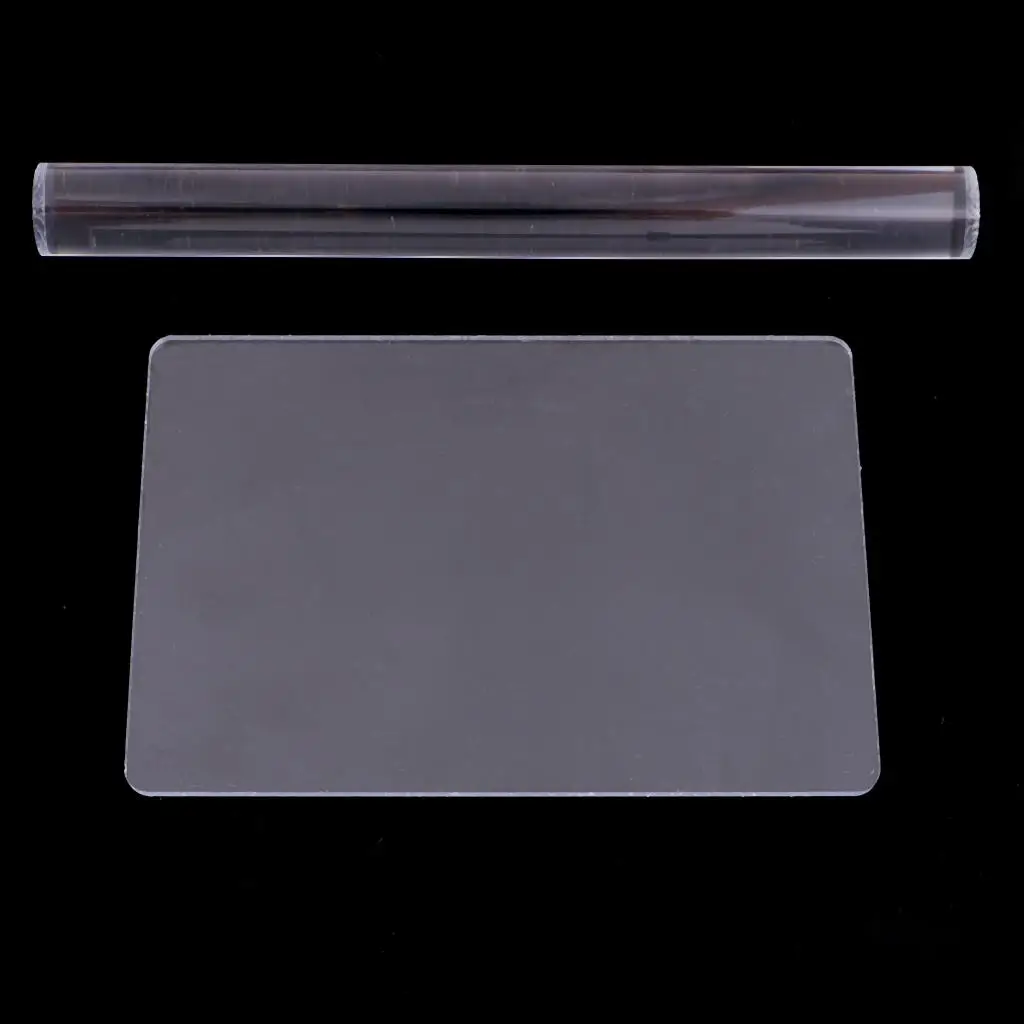 Acrylic Clay Roller Bar Modelling Tools Texture Roller for Ceramic Beads and Pottery Crafting
