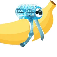 Lasting Vibrators Rings Double CockRing Delay Premature Ejaculation Penis Ball Loop 2Locked Sex Toys Product for Men - Image 3