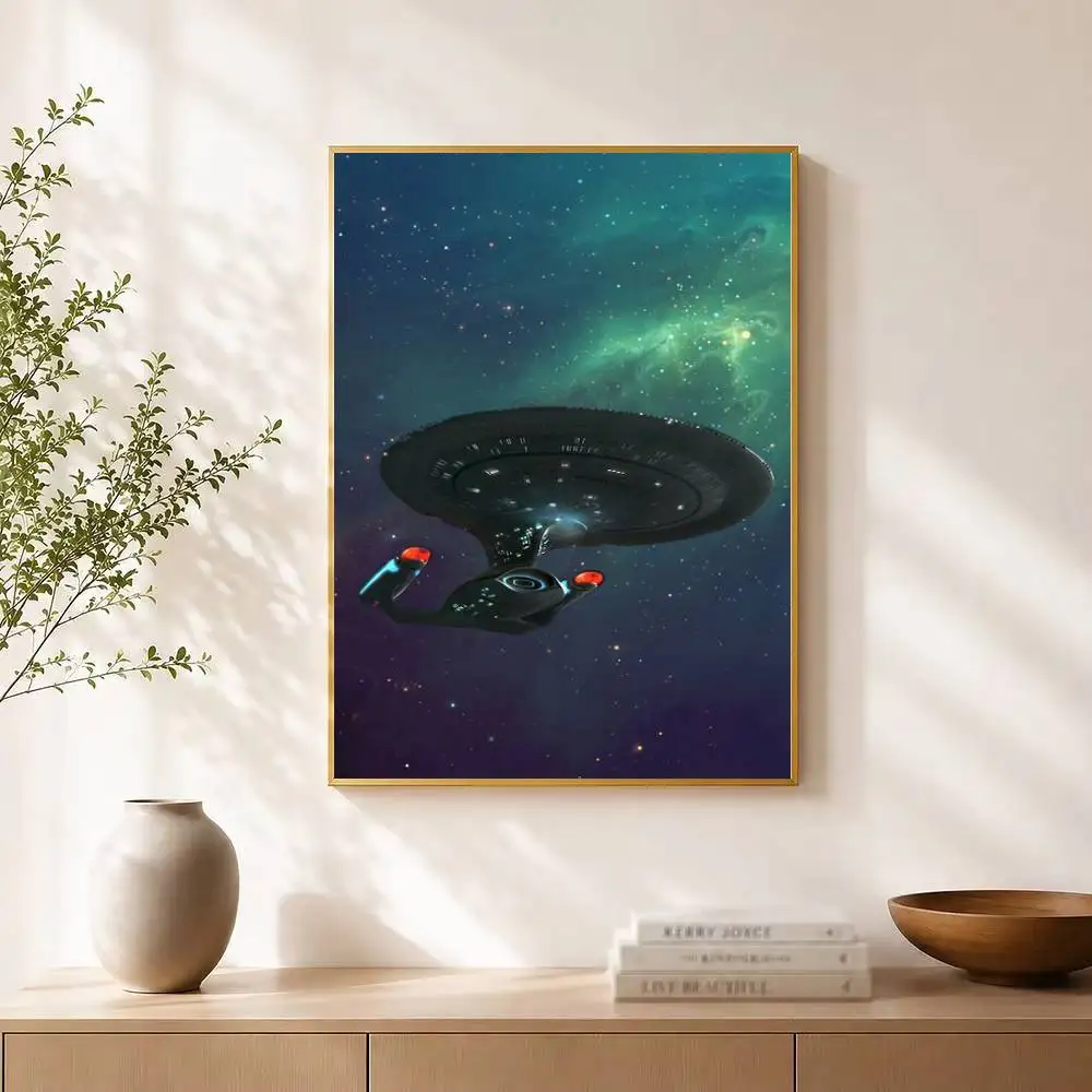 TV S-Star T-Trek Cool Poster Waterproof Wall Art Sticker For Bar Living Room Vintage Decor High Quality Print Gift view 6