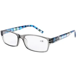 Fashion Vintage Women Reading Glasses Ladies Anti-blue Light Plus Diopter Eyewear Trendy HD Lens Far Sight Eyeglasses To +4.0