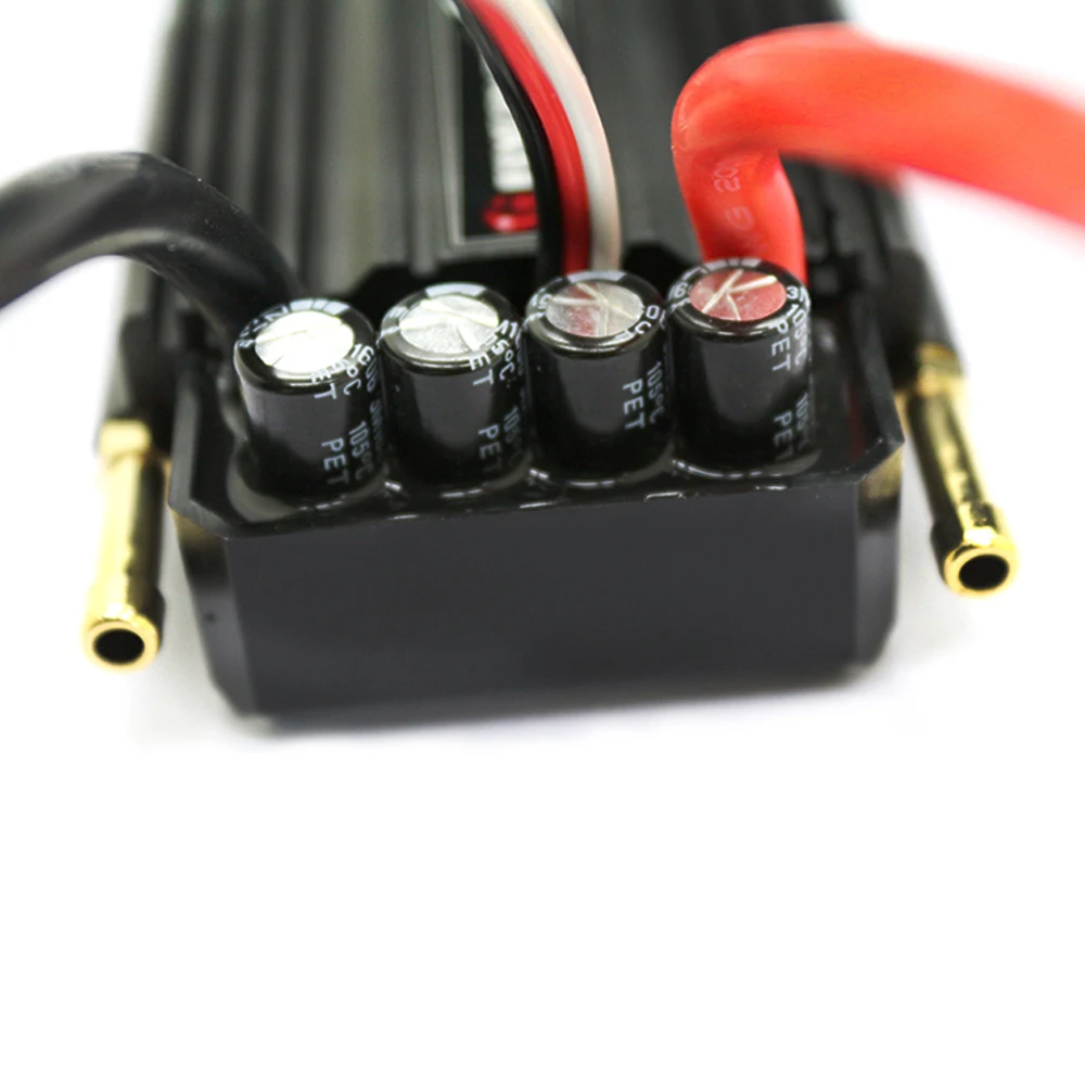 Originele Flycolor 50A 70A 90A 120A 150A Borstelloze ESC Speed Controller Progaming Kaart 2-6S Lipo BEC 5.5 V/5A voor RC Boot
