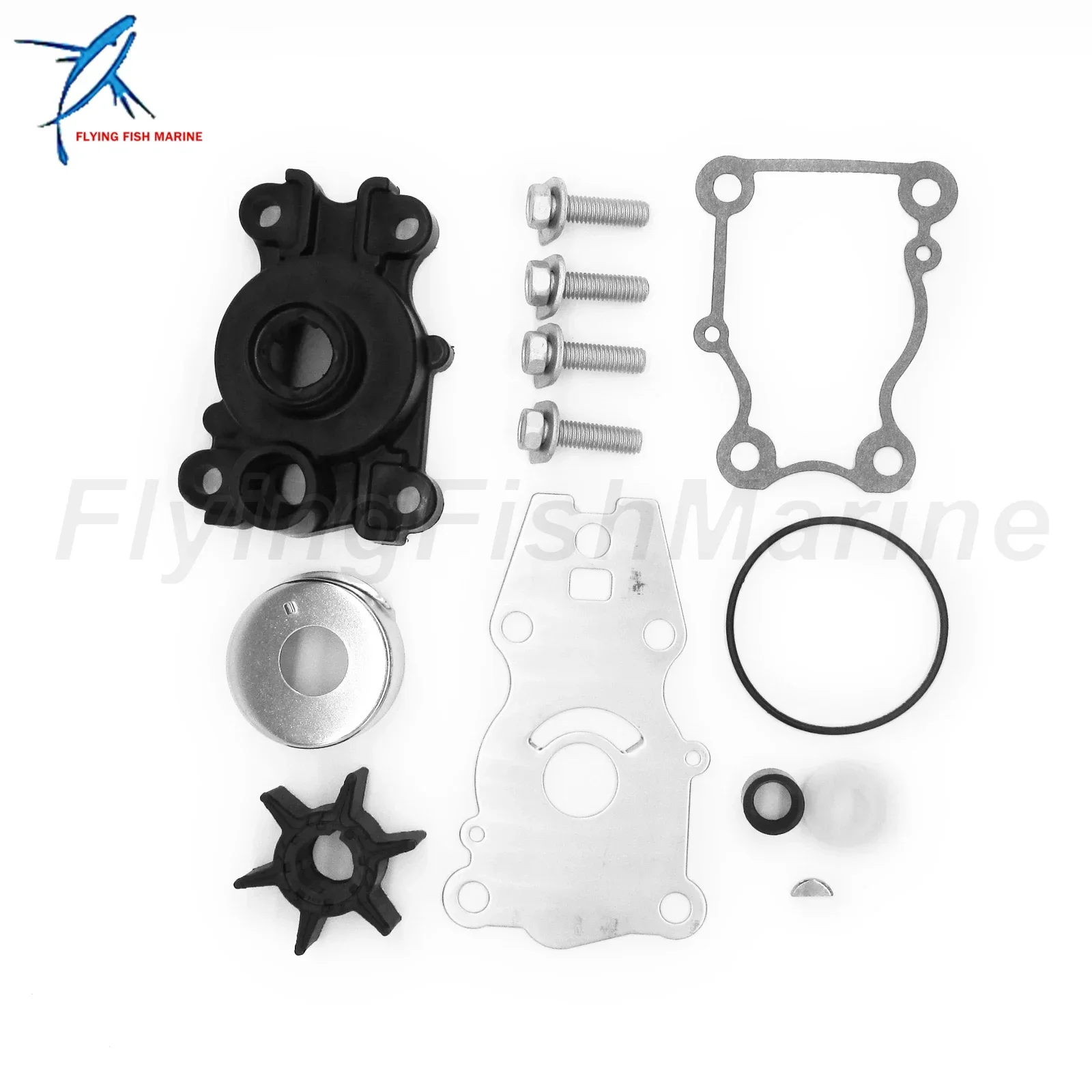 

Outboard Engine 66T-W0078-00/01 18-3440 18-3413 Water Pump Repair Kit with Housing 66T-44311-00 for Yamaha 25HP-40HP T25 F30 F40