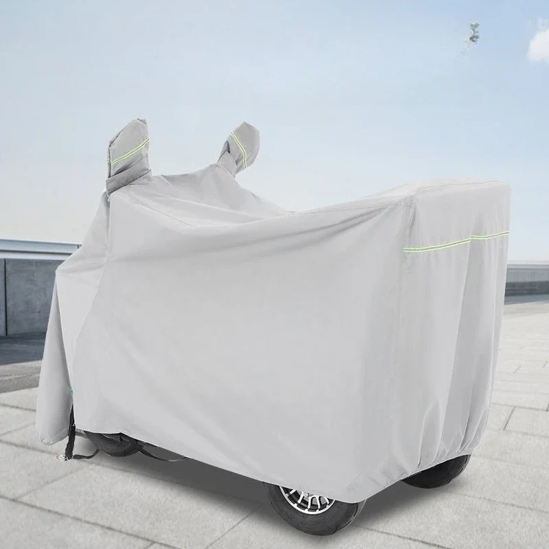 Electric tricycle rain cover, sun protection heat shield cover