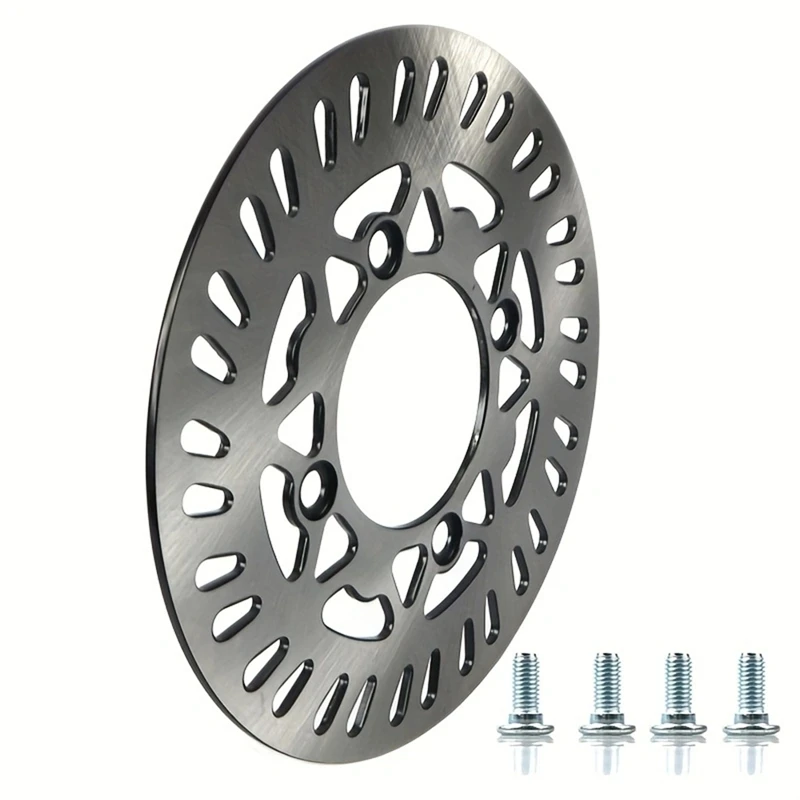 Super Sale 1 Set 220mm Metal Dirt Pit Bike Off Road Motorcycle Front Rear Wheel Disc Brake Rotor Plate Install Bolt Screw Kit