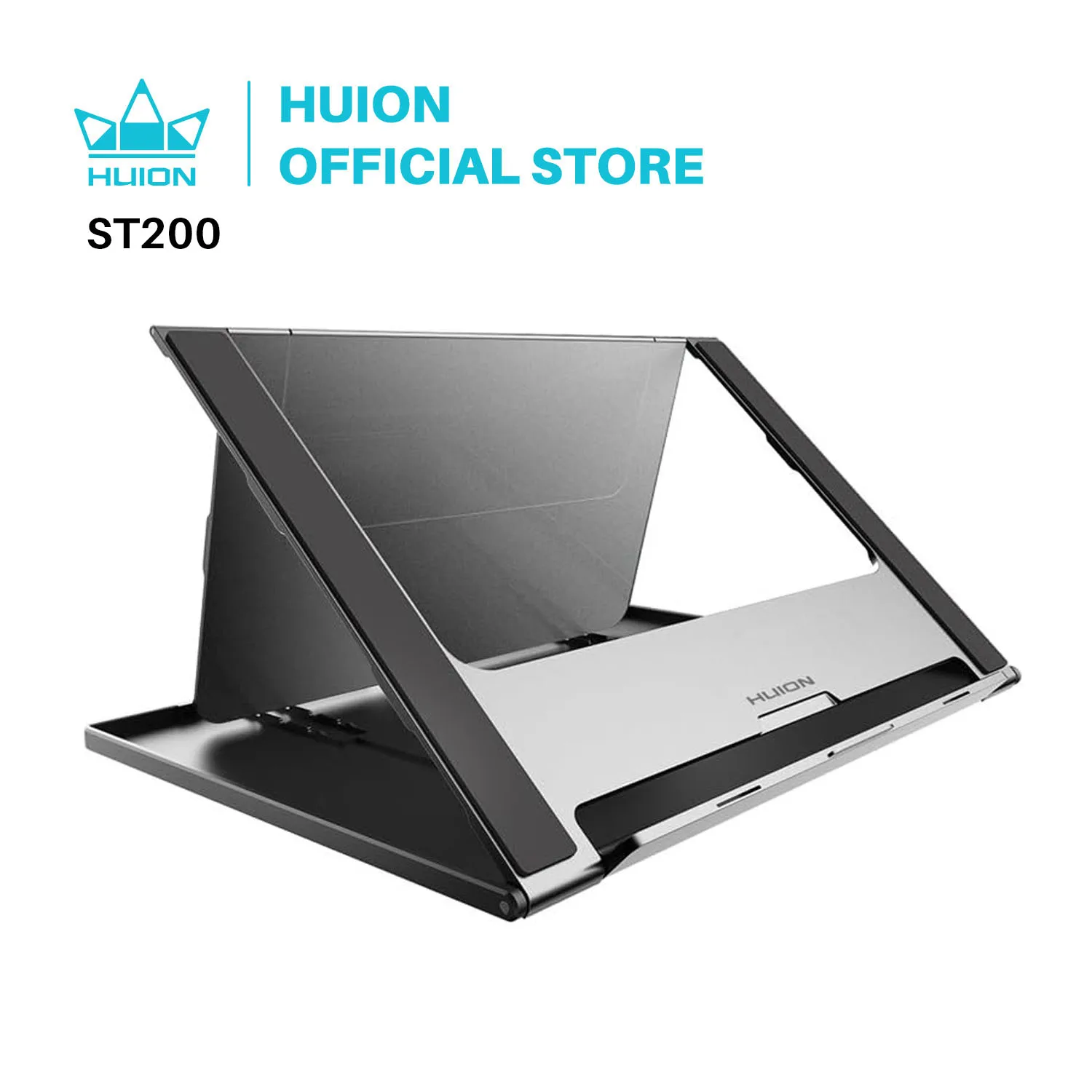 Huion ST-200 Adjustable Muti-angle Stand Metal Foldable Bracket for Graphics Monitor for 15.6 inch