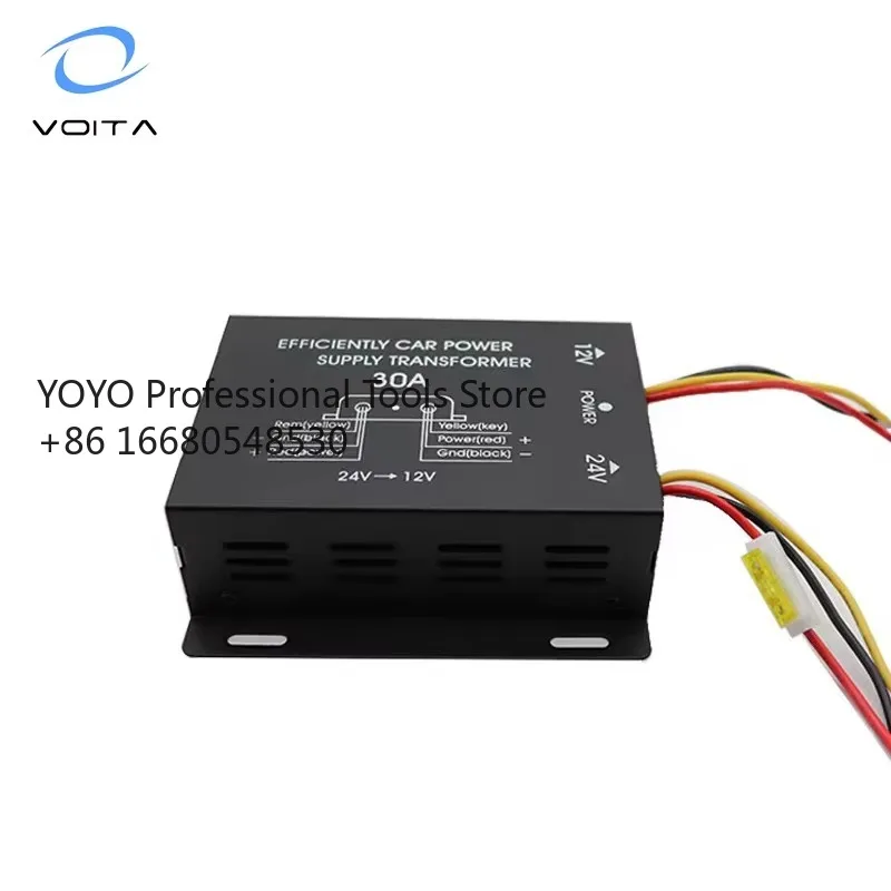 

t5sFactory 360W Dc-dc 24V to 12V Buck Converter 30a Step Down With CE