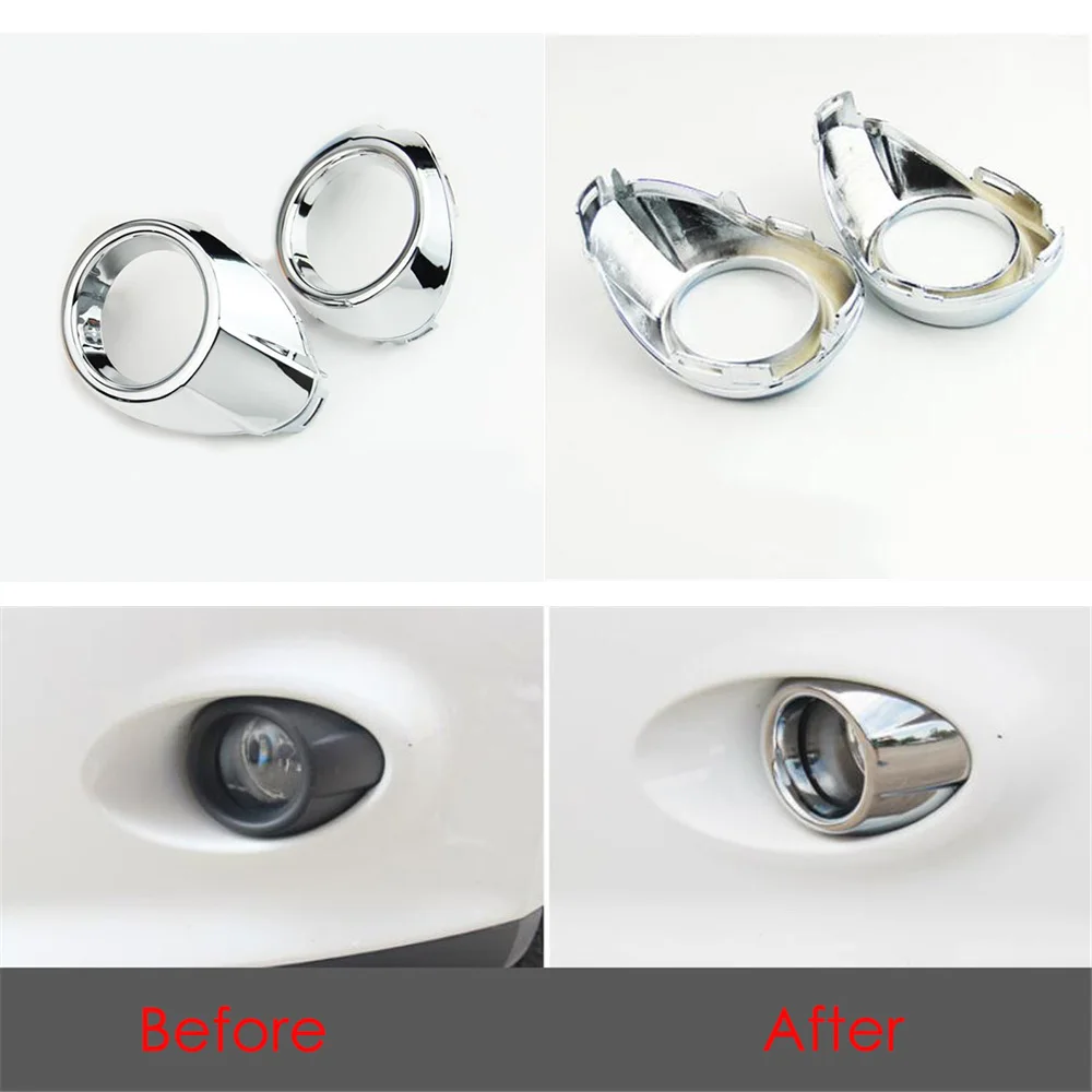 For Ford Focus 3 mk3 2011-2014 Fog Lamp Frame Modified Fog Lamp Cover Fog Lamp Decoration Fing Car accessories 2pcs/set