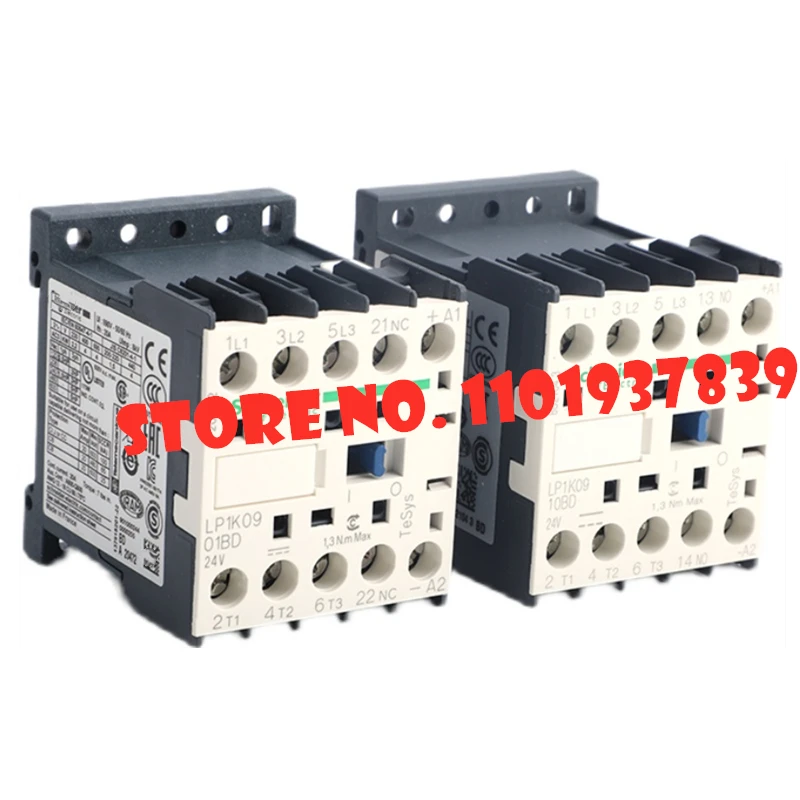 

Schneider Electric Контактор TeSys K LP1K0910BD3 LP1K0901BD LP1K0910BD 24VDC, контроль напряжения катушки