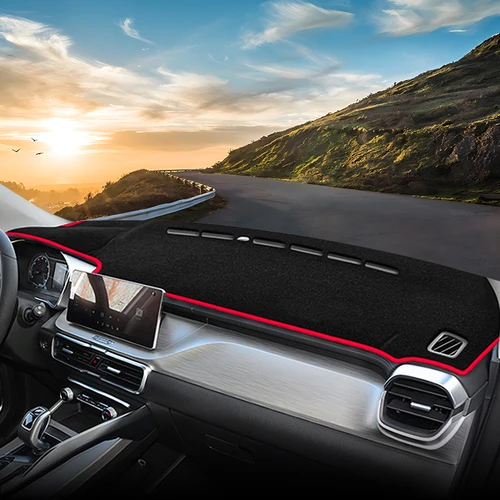 Imagen 2 del producto Para Geely Coolray SX11 2019 2020 2021 2022 2023 2024 2025 alfombrilla para salpicadero de coche parasol instrumento escritorio cubierta antideslizante Accesorios