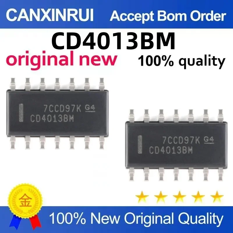 

(5-100 pieces) Brand new original CD4013BM96 CD4013BM SOP-14 spot chip IC