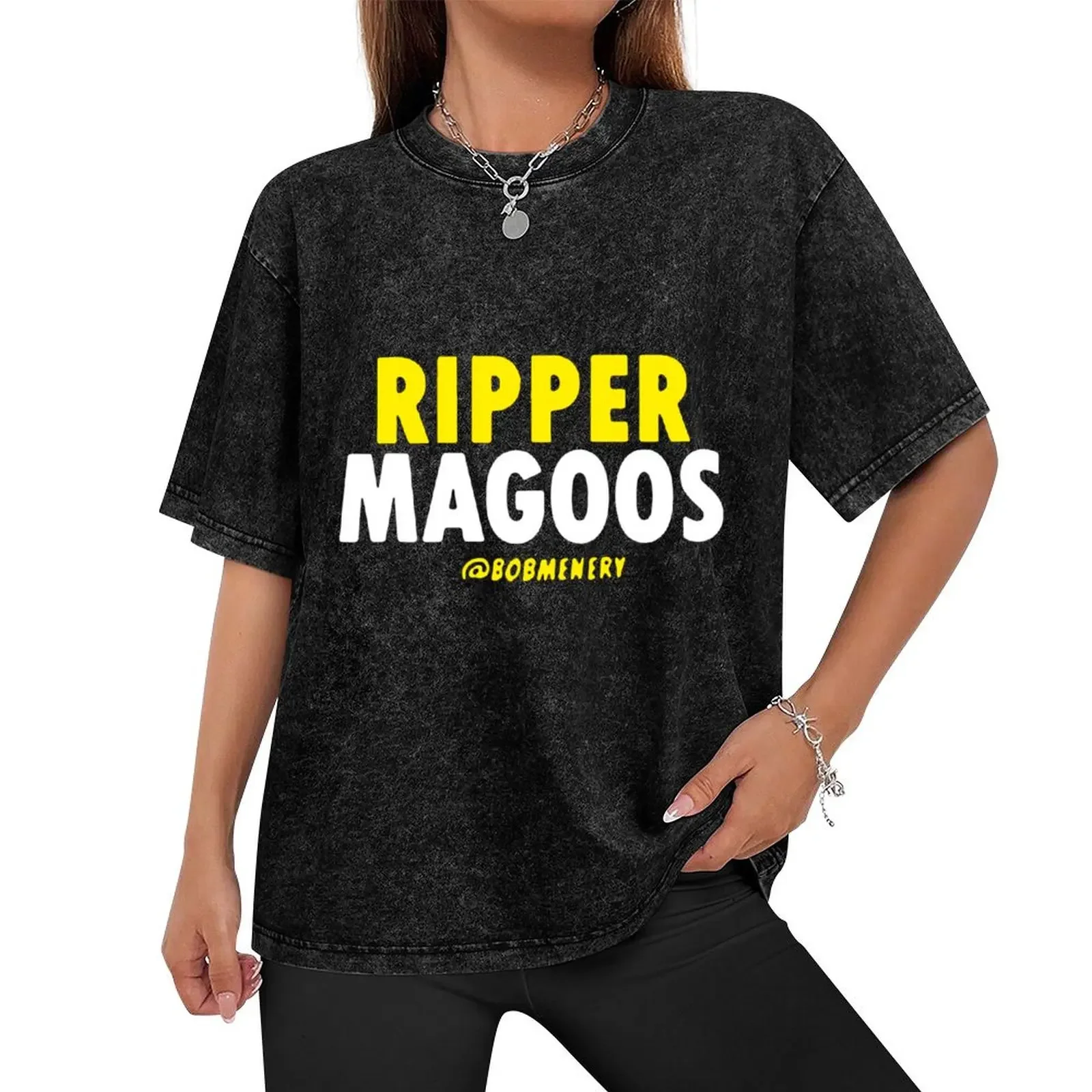 Ripper-Magoos-Bob-Menery-Jersey T-Shirt anime new edition man t shirt plus size men clothing