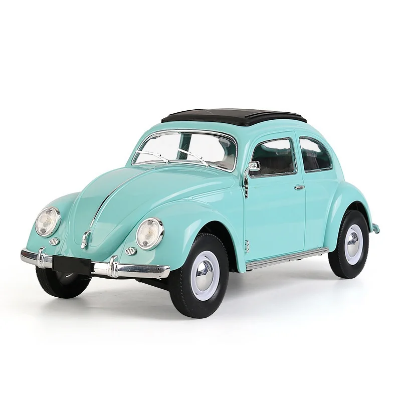 1:16 D62mini Pełnowymiarowy Model Symulacyjny Vintage Beetle Samochód Zdalnie Sterowany Driftowy Retro Styl Lata 50. Zabawka Model RC Samochód Terenowy dla Dzieci