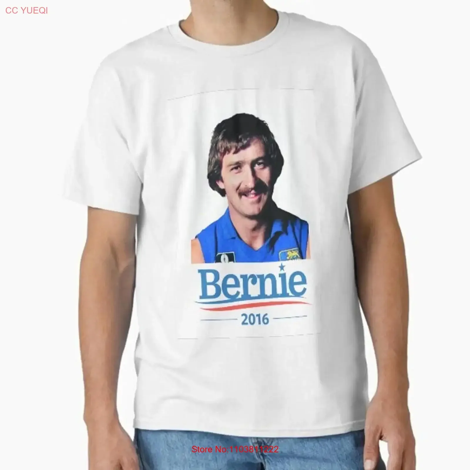 Классическая футболка Bernie Quinlan 2016, сделанная в США, AUS S 2XL, винтажный потертый слегка топ для повседневной носки, модная одежда