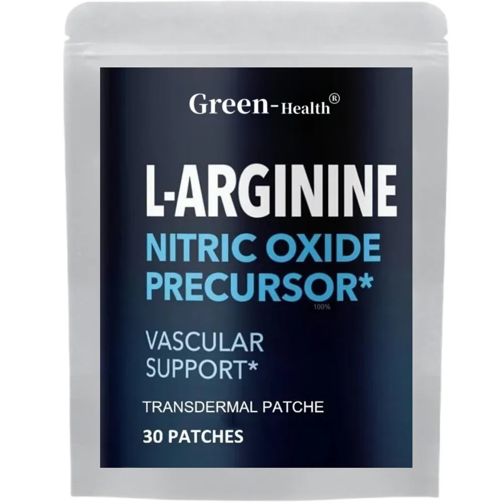 

30 Patches L-Arginine for Men L-Arginine L-Citrulline Complex with Beet Root for Male Health Transdermal Patches