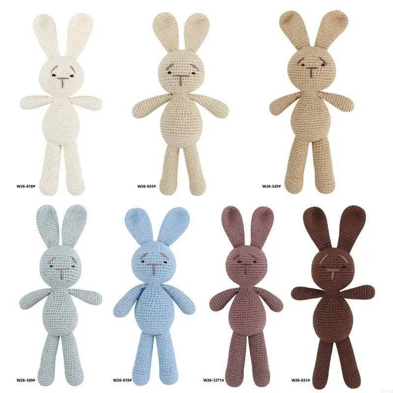 

F1CB Rabbit Doll Toy Novelty Stuffed Animal Toy for Children Christmas Party Girl