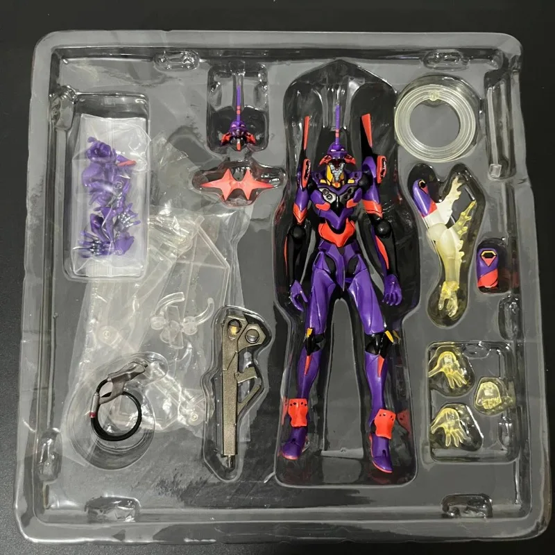 

14CM New Anime EVA -01 TEST TYPE AWAKENING MAF015 Kawaii Q Version Figure PVC Model Toys Doll Ornament Gifts
