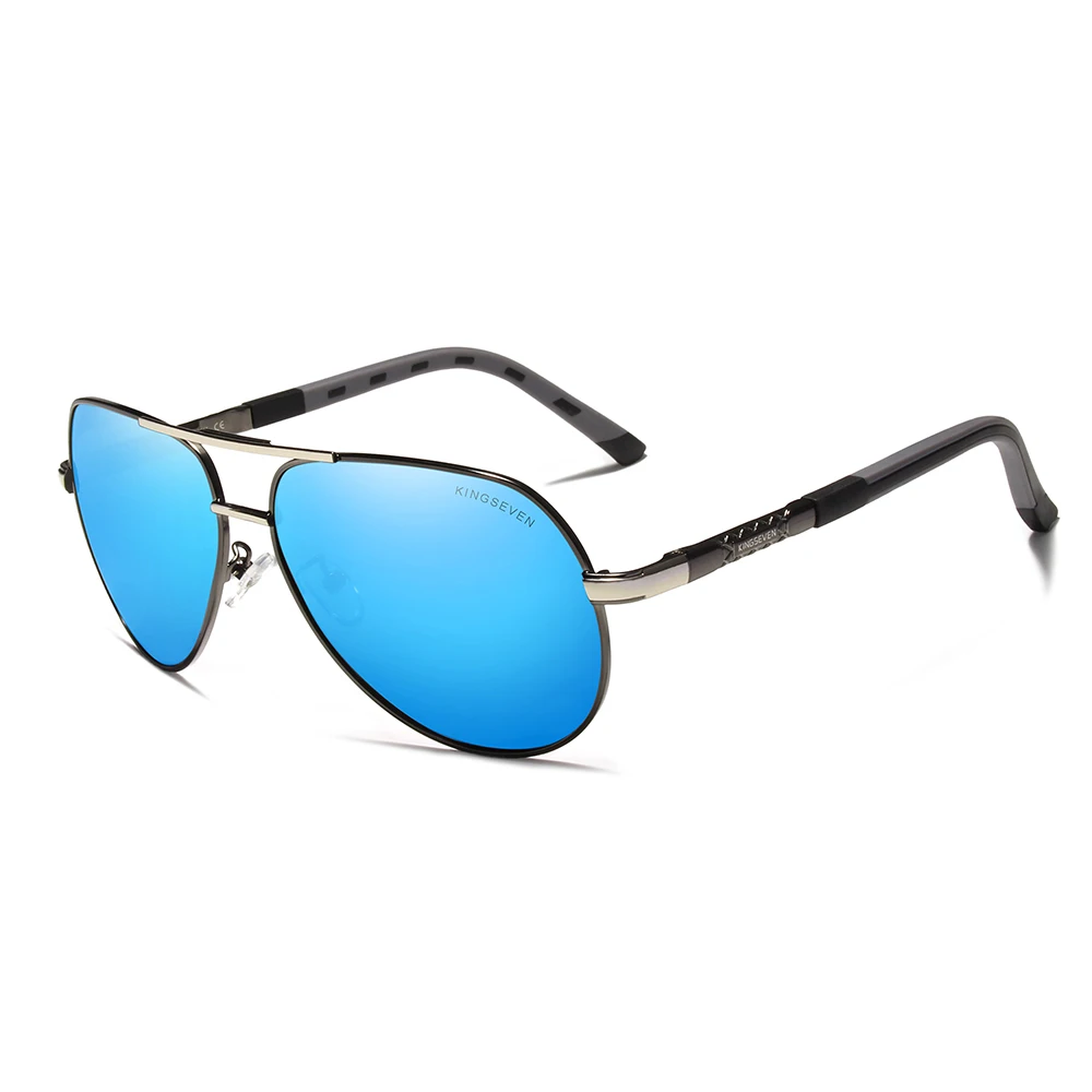 KINGSEVEN Aluminum Polarized Sunglasses For Men Pilot Men's Glasses UV400 High Quality Driving Eyewear