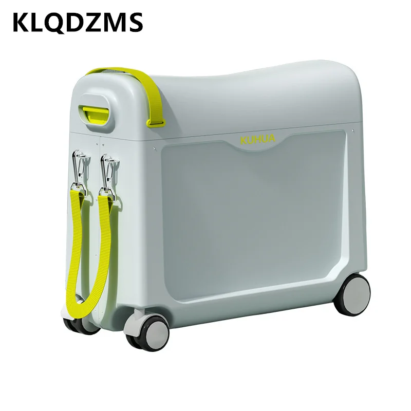 KLQDZMS Children\'s Luggage Multifunctional Wear-resistant Trolley Case Student Boarding Box Universal Wheel Rolling Suitcase