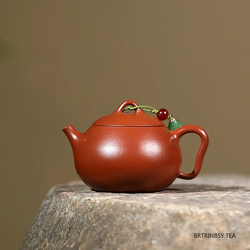 

Китайский Исин ручной работы фиолетовый глиняный чайник небольшой емкости бытовой чайник красота чайник для заварки чая Zisha чайная посуда 100 мл