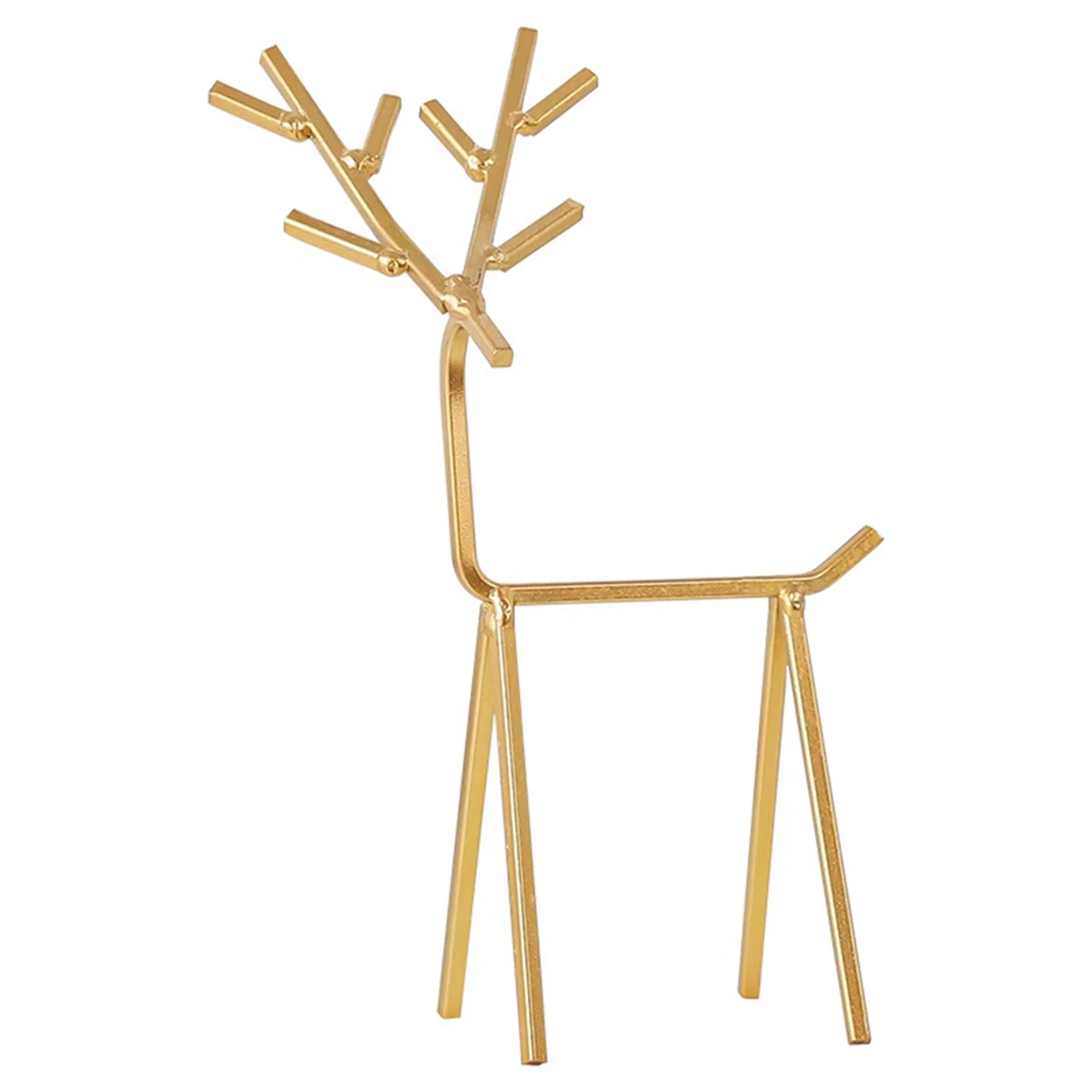 

Fawn Jewelry Organizer Holder Stand, Metal Jewelry Display Stand for Earrings Rings Necklaces Etc, Deer Jewelry Rack