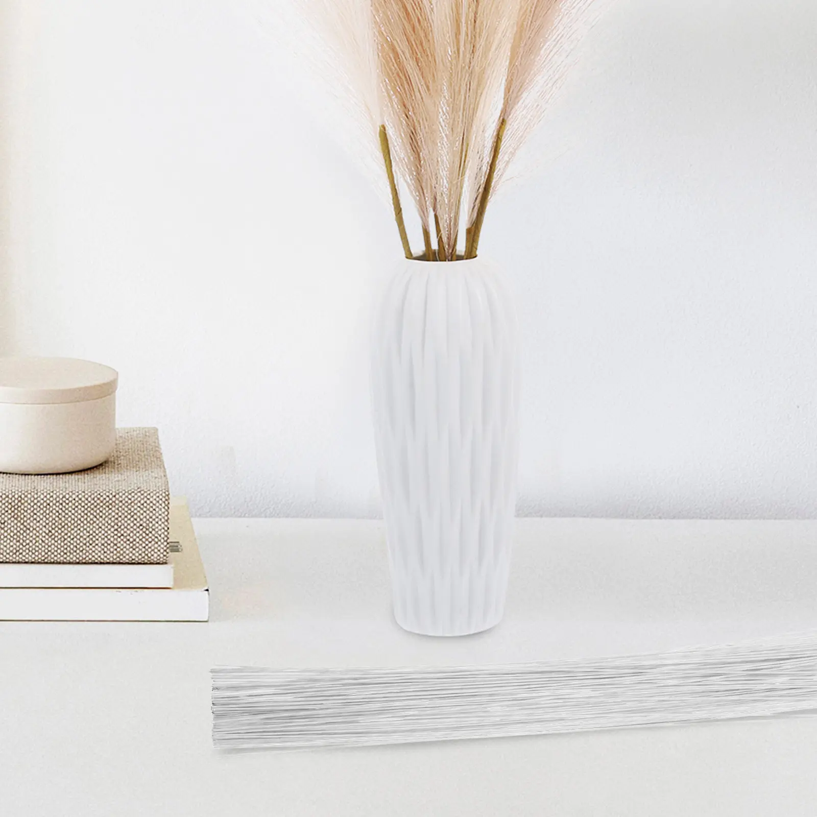 

100 шт. бумажных стеблей для цветов, высококачественные железные проволочные стебли для изготовления букетов своими руками, декоративные проволочные стебли для флористики