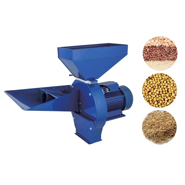 # LRice And Wheat Atta Chakki Milling Flour Mill Plant Grinder Machine For Grinding Grain Seed Dry Spice Grinder