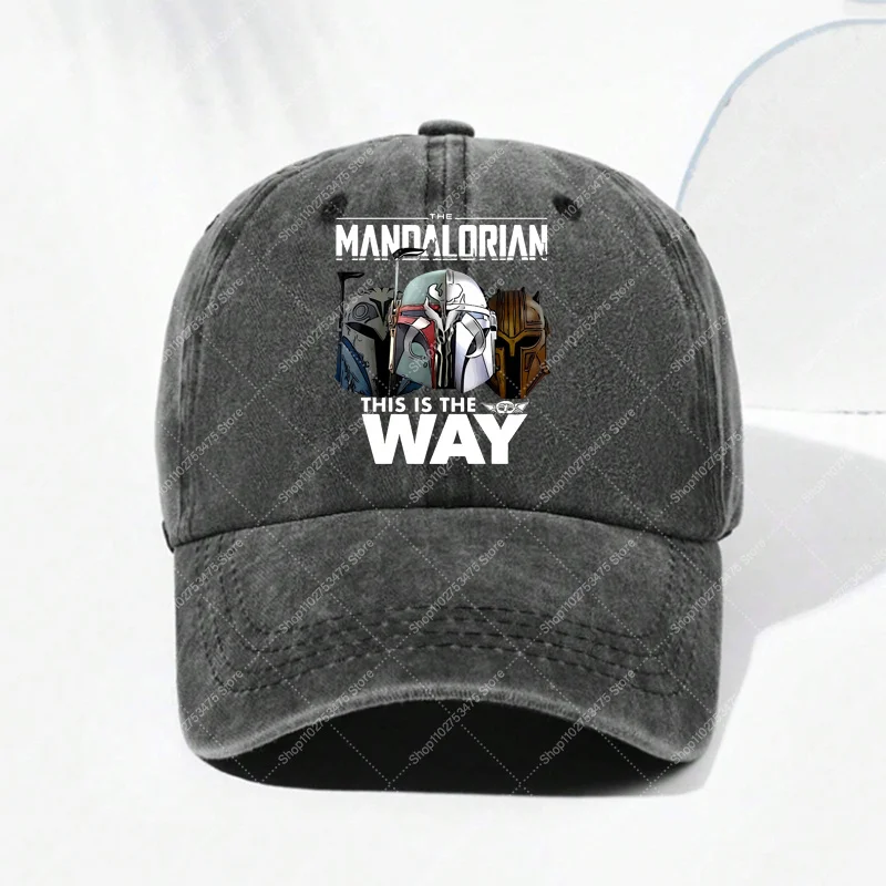 Adult Vintage Washed Hat Summer Casual Accessories Anime Star Wars Fashion Baseball Cap Women Men Cute Sunbonnet Birthday Gifts - view 5