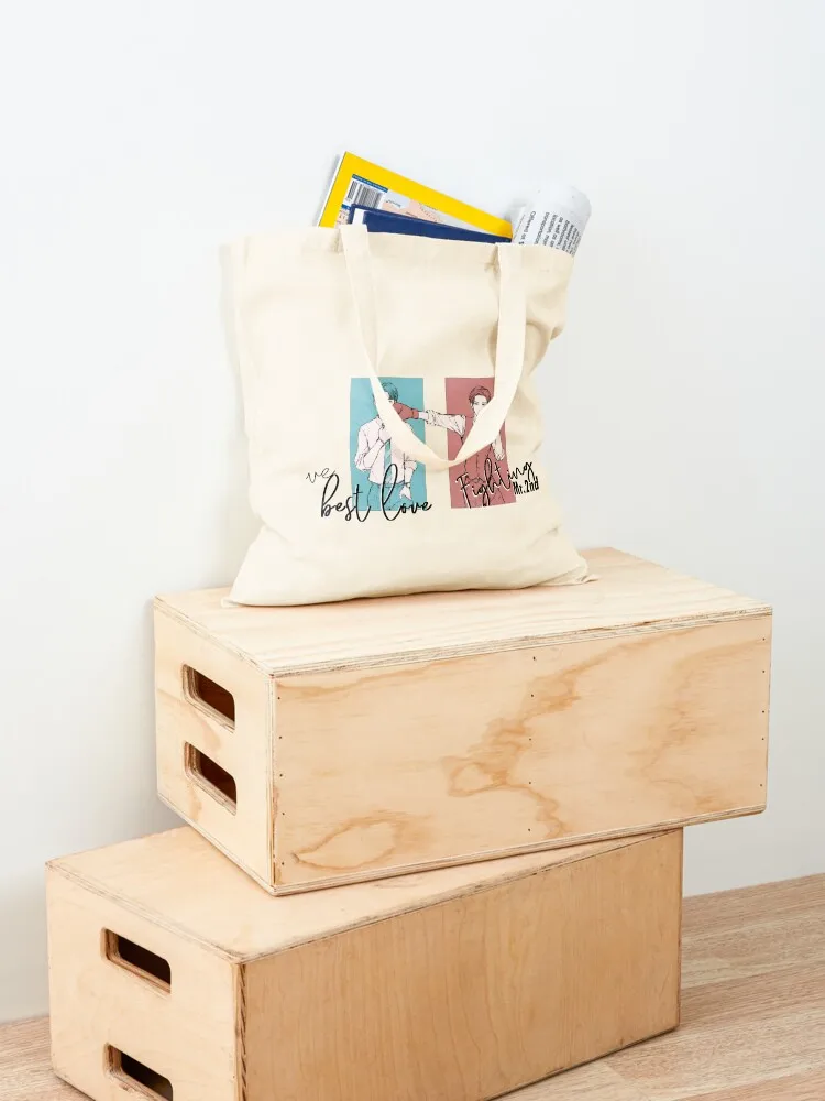 We Best Love Fighting Mr.2nd Tote Bag Shopper handbag shopper bag women canvas Customizable tote bag Women's